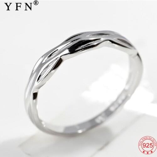 925 Sterling Silver Ring Crystal Charming Rings For Lovers Luxury Fashion 925 Jewelry Wedding Christmas Gift GNJ0330