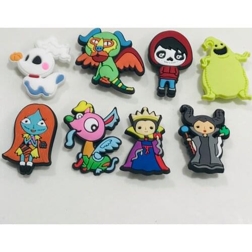New Wholesale 100PCS Mix Witch Scared Monster PVC Craft Flat Back DIY Hair Decorations Charms Embellishments Scrapbook