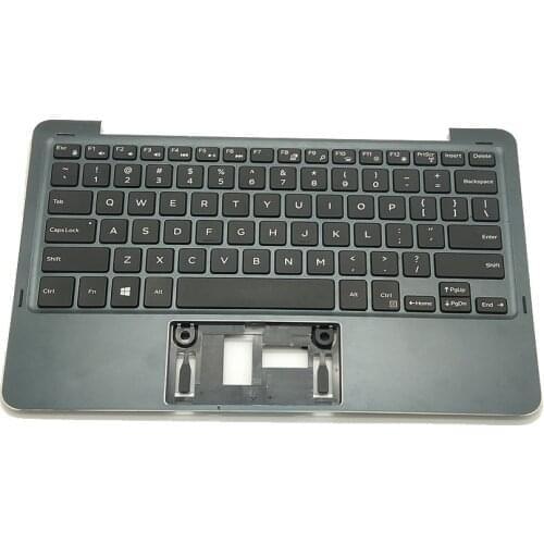 Original For Dell Venue 11 Pro 7139 7140 Latitude 5175 Palmrest cover with Backlit Keyboard A15AJ2 90% of New