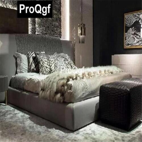 Prodgf 1Pcs A Set Minimalist Luxury Home Romantic Bedroom Bed