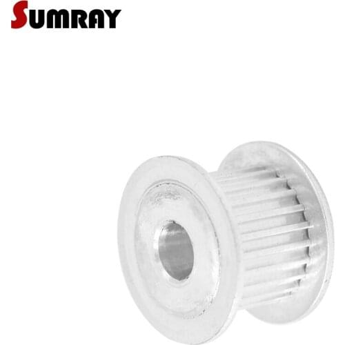 SUMRAY 3M 22T Timing Pulley 5/6/6.35/7/8/10mm Inner Bore Motor Belt Pulley 11mm Belt Width Aluminium Pulley for 3D Printer