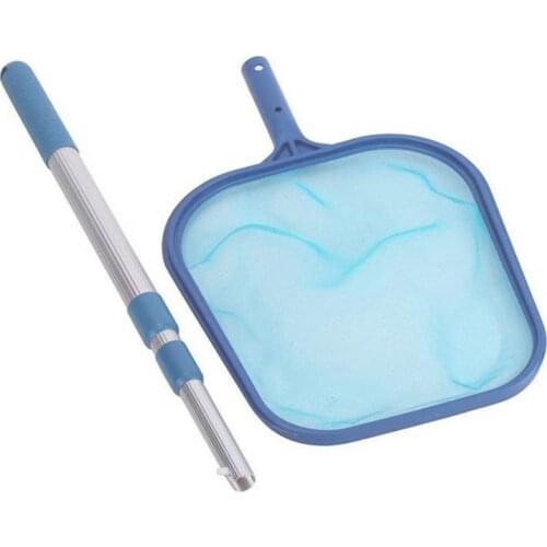 Fish Pond Skimmer Net Swimming Pool Cleaning Leaf Skimmer Mesh Frame Net For Cleaning Swimming Pool Salvaging Pool Water Garbage