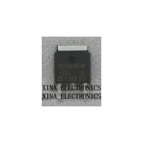 SUD40N06-25L SUD40N06-25 SUD40N06 40N06 TO-252 ROHS ORIGINAL 10PCS/lot Free Shipping Electronics composition kit