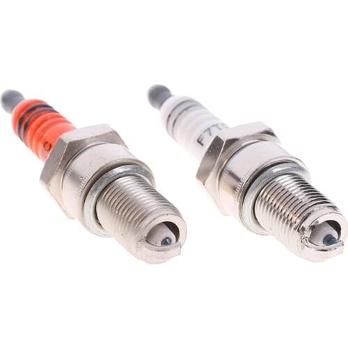 Motorcycle 3-electrode alloy spark plug F7TC/F5TC Spark Plug For GX120 GX160 GX200 GX240 GX270 GX340 GX390 Generator motorcycle