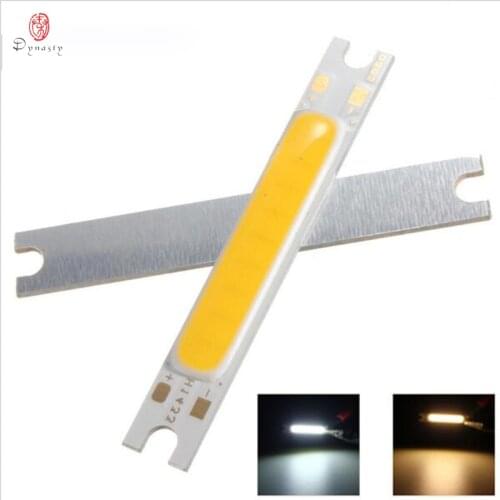 10Pcs/Lot LED COB Strip 240-270LM 3W Strip DIY Light Source DC10-12V LED Fixture Accessories High Lumen Super Brightness Dynasty