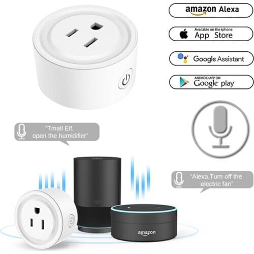 US Plug Smart Plug Wifi Smart Socket Magic Home Pro App Remote Control Outlet Home Appliances Socket Alexa Google Home Dropship