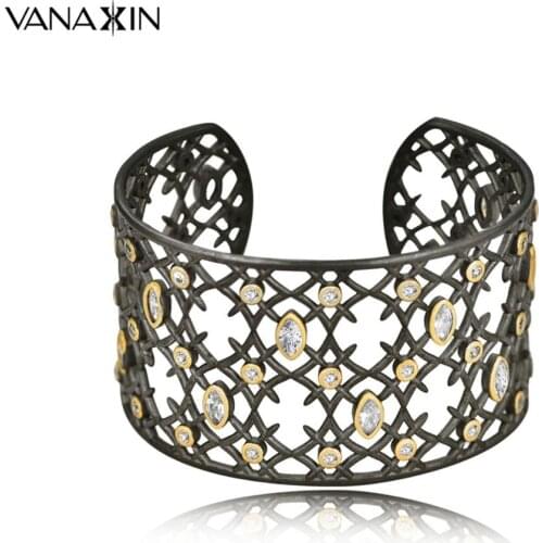 VANAXIN Wide Bracelets