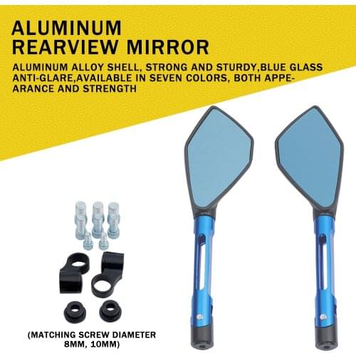 Motor Scooter Rearview Handlebar Bike Mirror Rear view side mirror 8mm 10mm For Yamaha XMAX 300 125 250 300 400 Nmax 155 125 150