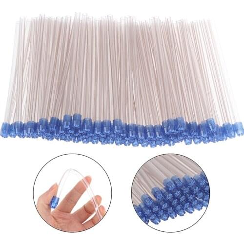 100Pcs Dental Saliva Ejector Aspirator Tube Oral Care Odontologia Disposable Sental Low Volume Suction Tips Dentistry Clinic