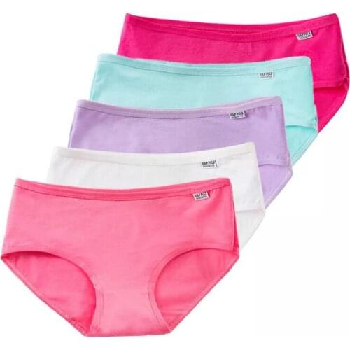 4 Pcs/lot underwear Floral Children Girl Lace Short Panties Kids Underwear for Girl Briefs Soft Cotton Baby Underpants