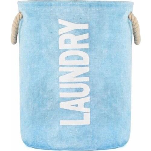 40x50cm Washing Toy Dirty Clothes Storage Organizer Dust Collecting Bucket Hamper Laundry Baskets Bin