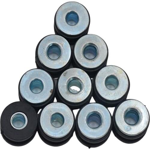 5 Pairs Motorcycle Grommets Rubber Kits Fitment For Fairing