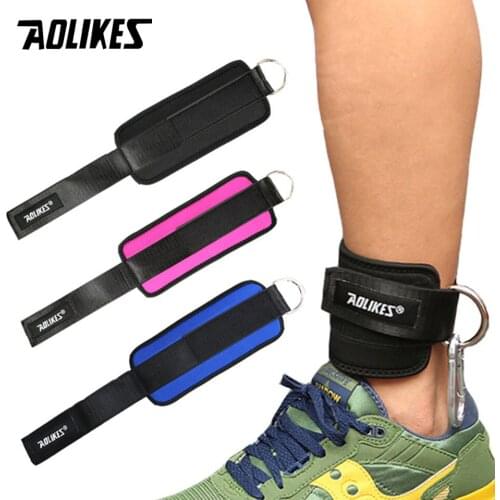 AOLIKES 1PCS Crossfit Ankle Weights Taekwondo Gym Weight Lifting Leg Strength Ankle Brace STaekwondo Running Adjustable Protect