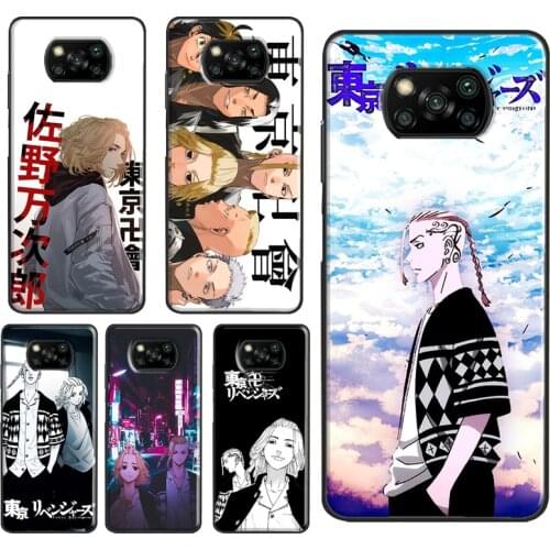 Anime Tokyo Revengers Case For Xiaomi Mi 11 Lite Note 10 Mi 10T 9T Pro 11 Ultra Cover For POCO X3 Pro M3 F2 F3