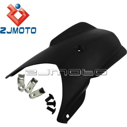 Black Motorcycle Front Fender Extender Extension Cover For BMW F650GS F800GS F800 Adventure Front Fender Extend Cover