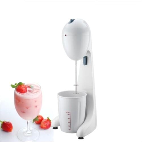 Electrical Milk Bubble Machine Single Head Milkshake MultiFunctional Foam Mixer Stainless Steel