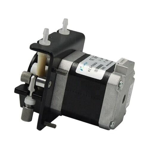 Kamoer KCS 12v24V Stepper Motor Liquid Dosing Pump acetyl chloride Peristaltic Pump 4 - 300ml/min calcium oxide