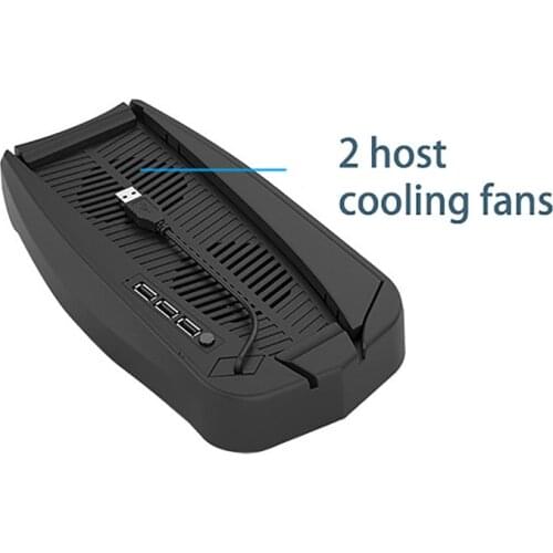 Multifunctional Cooling Base Bracket Stand Holder Cooler Dock Fan Cooler for Sony PS5 DE/UHD Game Host Accessories