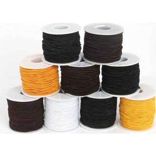 Diameter 0.8mm/1.0mm/1.2mm/1.5mm Elastic Cord Stretch Thread Beading Cord Fabric Crafting String