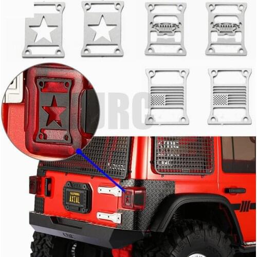 AXIAL SCX10 III JEEP Wrangler taillight trim SCX10 taillight cover AXI03007 metal taillight cover
