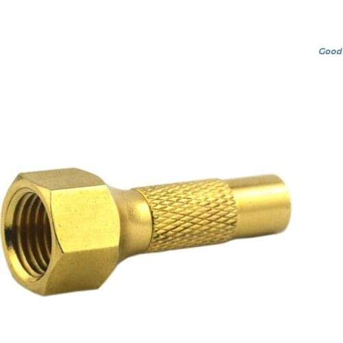 Tire Air Chuck Heavy Duty Screw on Tire Air Chuck for Tire Inflator Gauge Twist-on Chucks Compressor Accessories