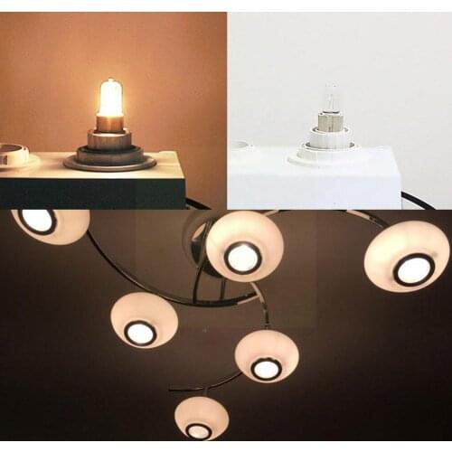 1pcs/10pcs Transparent Halogen Lamp Beads G4 12V 20W Microscope G4 20W Halogen 12V G4 LED White Light 2900k Warm Y0P7