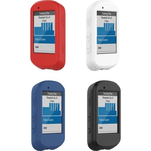 Silicone Soft Full Cover Protective Case Glass Screen Protector Film For Garmin edge 530 Cycling GPS Bicycle Bike Computer Skin