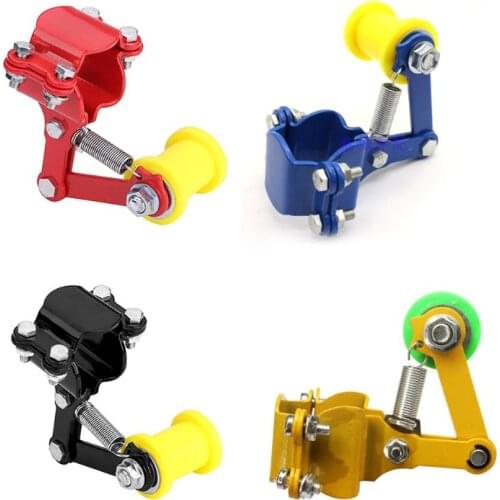 Universal Motorcycle Moto bike Chain Tensioner Chain adjuster on Roller Tools Modified Adjust for Dirt Pit Bike ATV Motocross