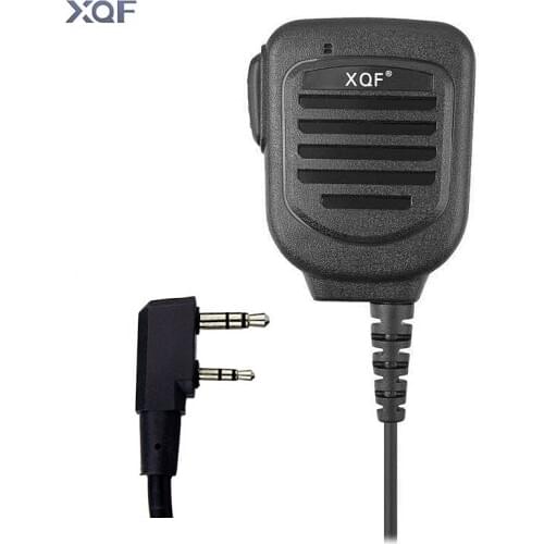 XQF Radio Hand Microphone SM109 Shoulder IP67 Waterproof Mic For Baofeng UV-5R UV-5RE For Kenwood TK-370 Walkie Talkie