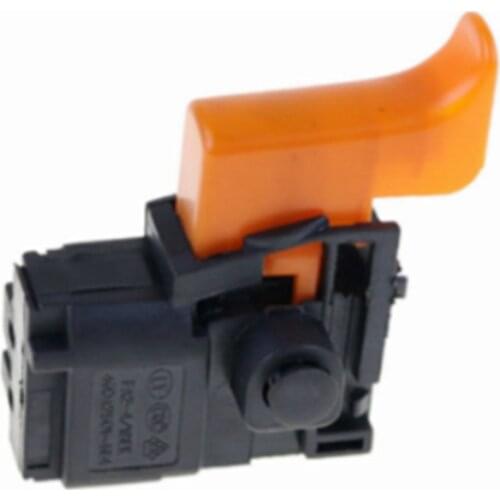 1PCS FA2-4/1BEK 4A 250V 5E4 Black Case Lock On Trigger Switch for Bosch GSB 20-2RE Compact Drill