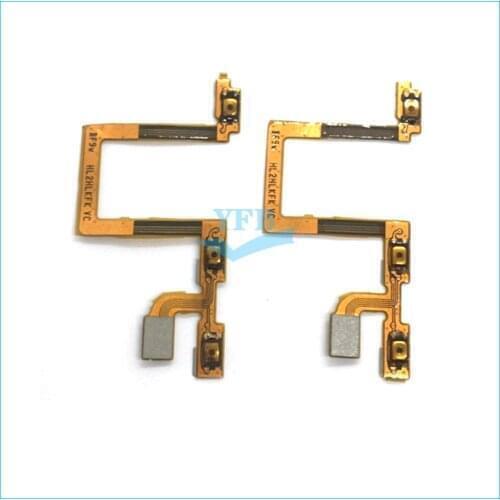 10pcs Power ON/OFF volume side button key Flex cable For huawei Honor 9x HLK-AL00 power switch Replacement parts