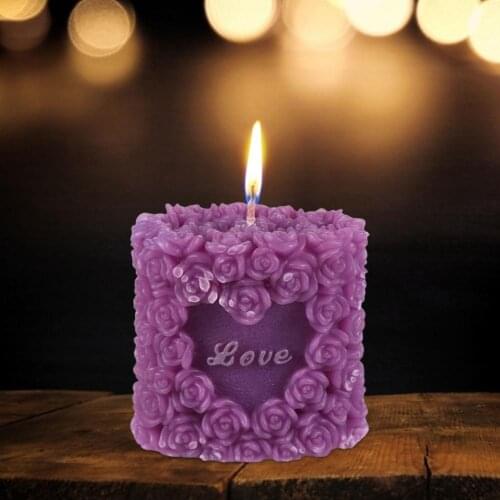 3D Peony Rose Shape Silicone Fondant Molds Flowers Handmade Soap Candle Clay Mold Cake Baking Love Wedding Decorating Tools