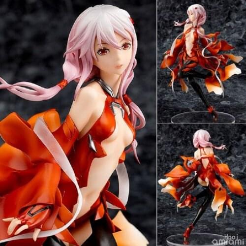 Anime Figure Guilty Crown Inori Yuzuriha Sexy Girls 1/8 Scale Painted PVC Action Figures Collectible Model Brinquedos Toys