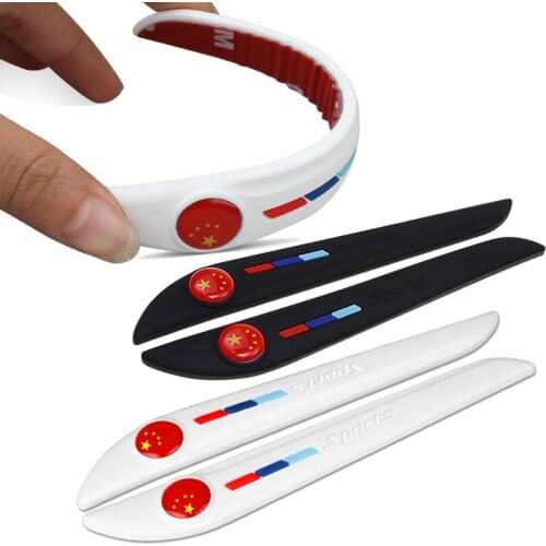 Car Rear View Mirror Crash Proof Strip Car Door Crash Proof Stip Car Styling For infiniti fx35 q50 g35 g37 qx70 qx50 fx fx37 m35