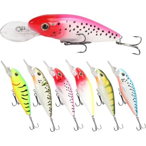1PCS Minnow Fishing Lures Jerkbait 100mm/12g Artificial Hard Bait Pike Crankbait Wobblers Pesca Jig Perch Carp Fishing Tackle