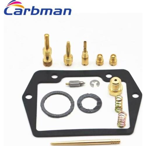 Carbman Carburetor Repair Kit For HONDA CT70 1969-1977 CT 70 70 NAPCO Motorcycle Accessories Replacement Parts