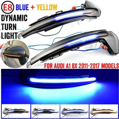 Dynamic LED Turn Signal Mirror Light for Audi A1 8X LED Turn Signal 2011 2012 2013 2014 2015 2016 2017