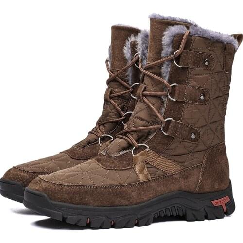 HUCDML Mens Winter Boots