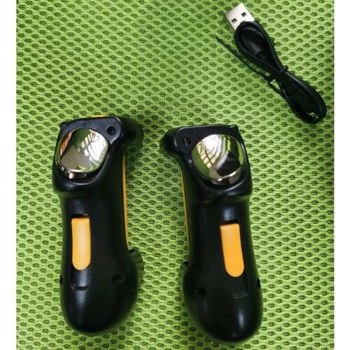 For iPad PUBG Six Finger Game Controller Capacitance Adjustable Mobile Game Trigger Gamepad Joystick