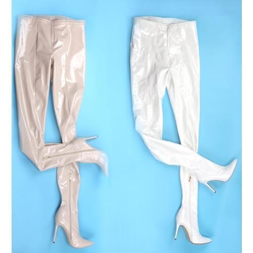 TIMETANG Personal Customization Bootcuts Sexy/Cool Cross Dresser/Cosplay Night Club/Runway/Pole Dancing Pointed Toe Boot Pants