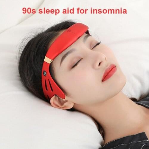 Sleep Head Massage Instrument Serious Insomnia Sleeping Aid Second Sleep Fast Depth Sleep Electric Pulse Therapy Massager