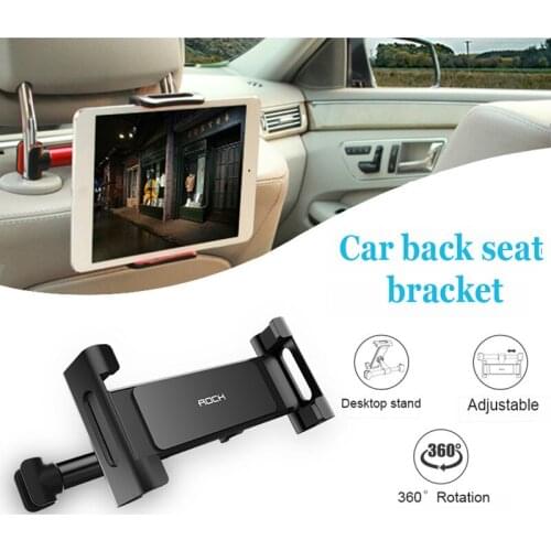 Car Back Seat Headrest Mount Bracket For iPad Tablet PC For Mercedes W203 W204 W211 CLA GLA W176 Mazda CX-7 Volvo V70 S60 MG ZS