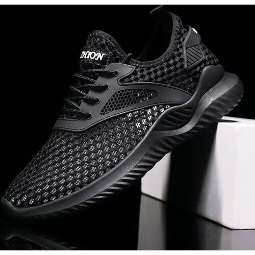 Men Sneakers Breathable Running Shoes Summer Mesh Outdoor Sport Comfortable Gym Walking Flats Zapatos De Mujer