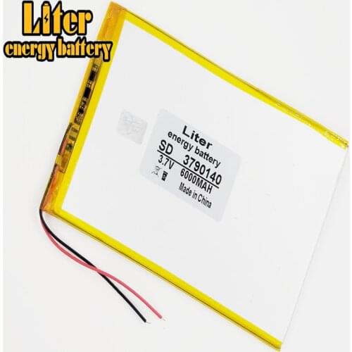 Large capacity 3.7 V tablet battery 6000 mah each brand tablet universal rechargeable lithium batteries 3790140