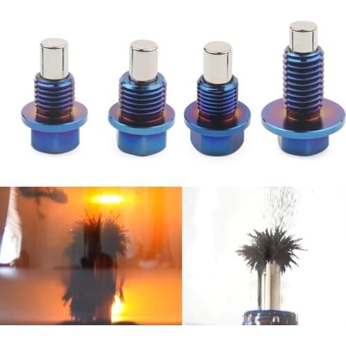 Titanium alloy magnetic oil release plug oil release nut M12*1.25 M12*1.5 M12*1.75 M14*1.5 oil release bolt
