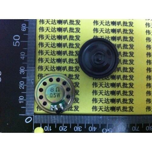 New Ultra-thin sound speaker 8 ohms 0.5 watt 8R 0.5W speaker Diameter 28MM 2.8CM Thickness 5MM Loudspeaker
