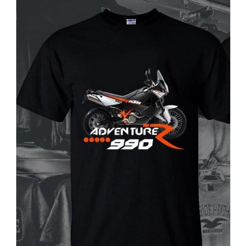 Fashion Adventure 990 R Motorcycle Graphics Motorcyclists Gift T-Shirt. Summer Cotton Short Sleeve O-Neck Mens T Shirt New S-3XL