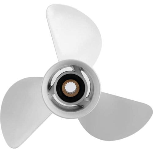 13x19in Outboard Propeller High Thrust 3 Blades 15 Tooth 6E5-45941-00-00 Fit for Yamaha 50-130HP Engine