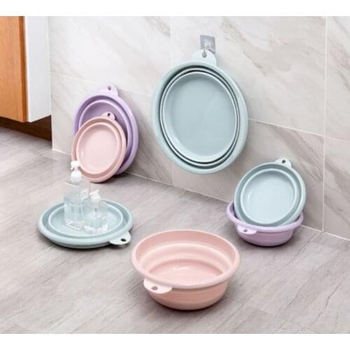 High Capacity Portable Folding Footbath Foldable basin Household Cleaning Supplies Washbasin Outdoor Camping Supplies