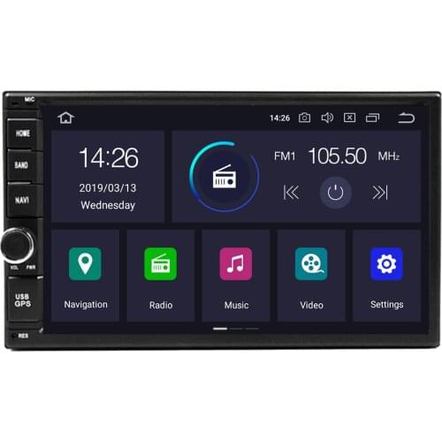 PX5 DSP Android 10 4GB RAM 64GB ROM 8 Core Car multimedia player 2 Din for Universal RDS Radio GPS map Bluetooth wifi OBD TV